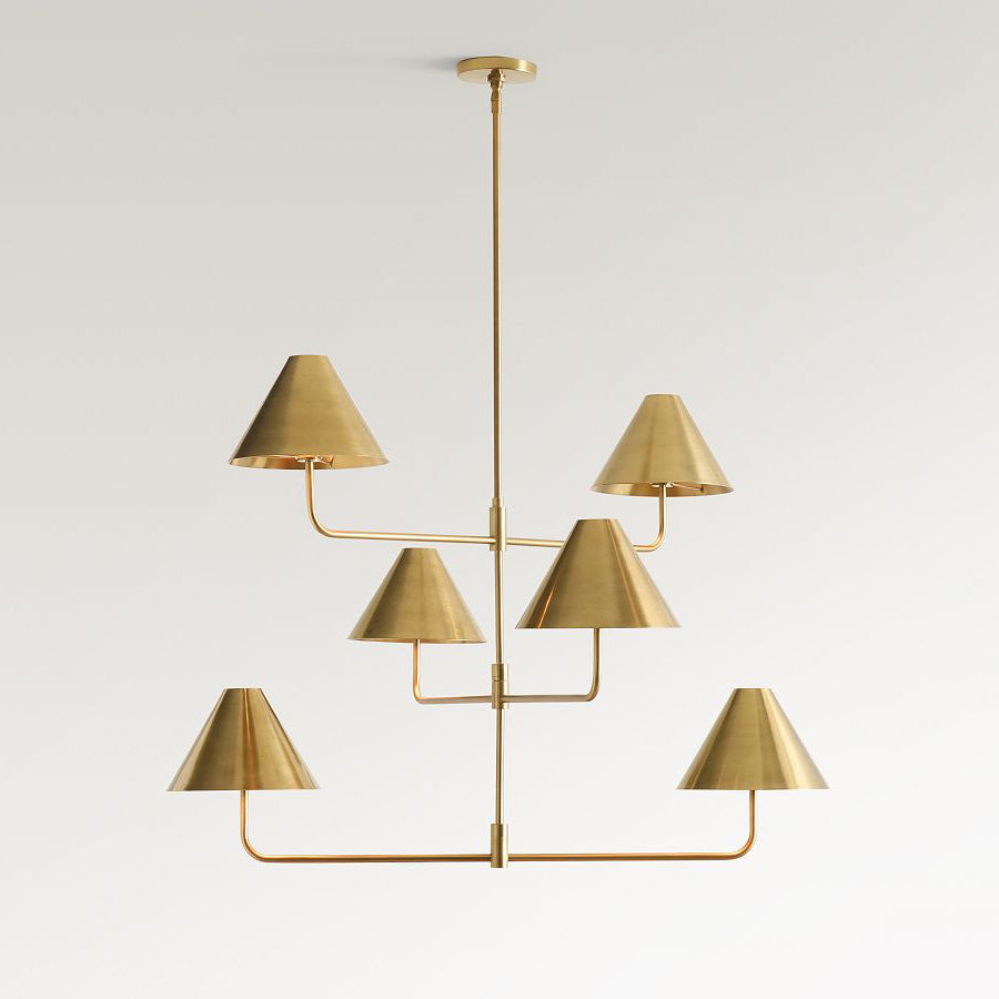 Lampadario Basden a Tre Livelli