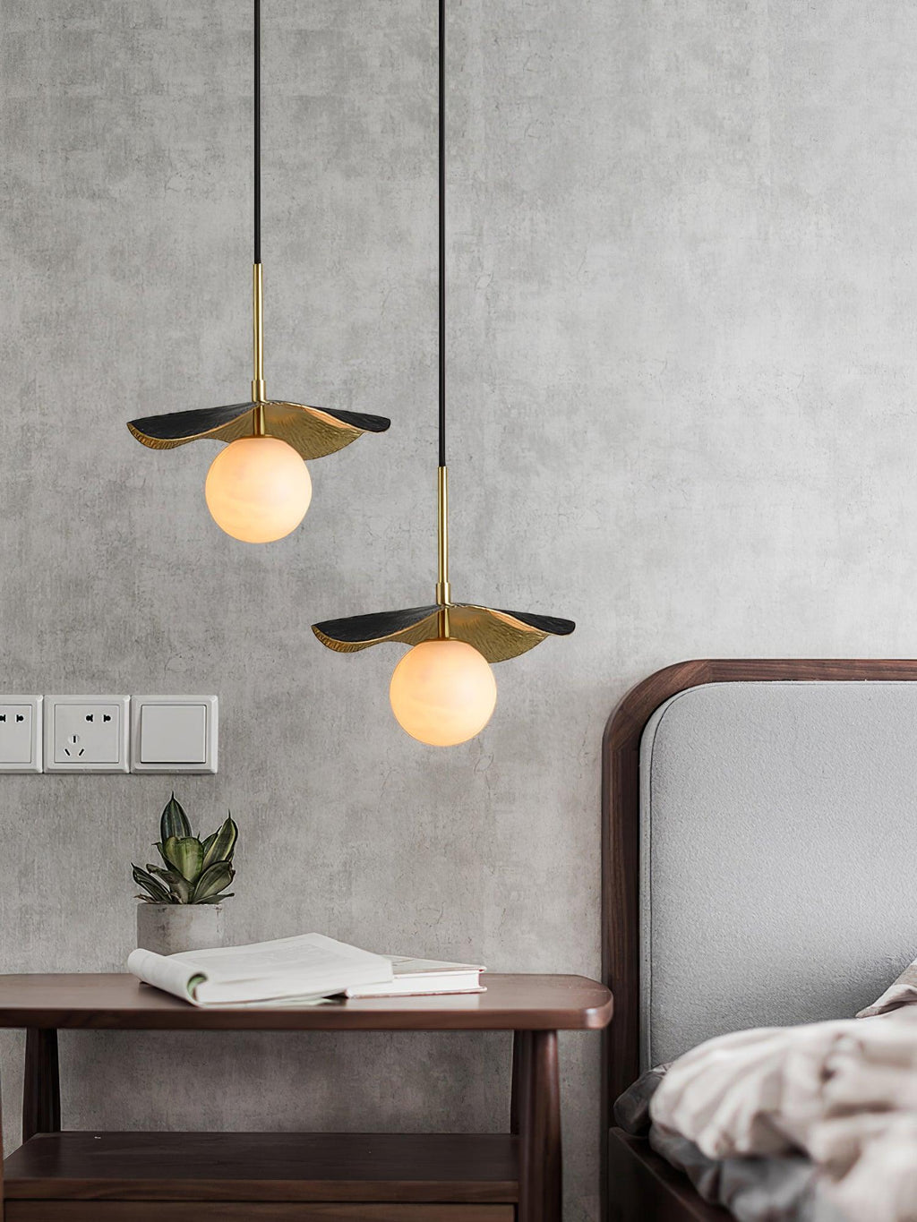 Lampada a sospensione Montera Alabastro