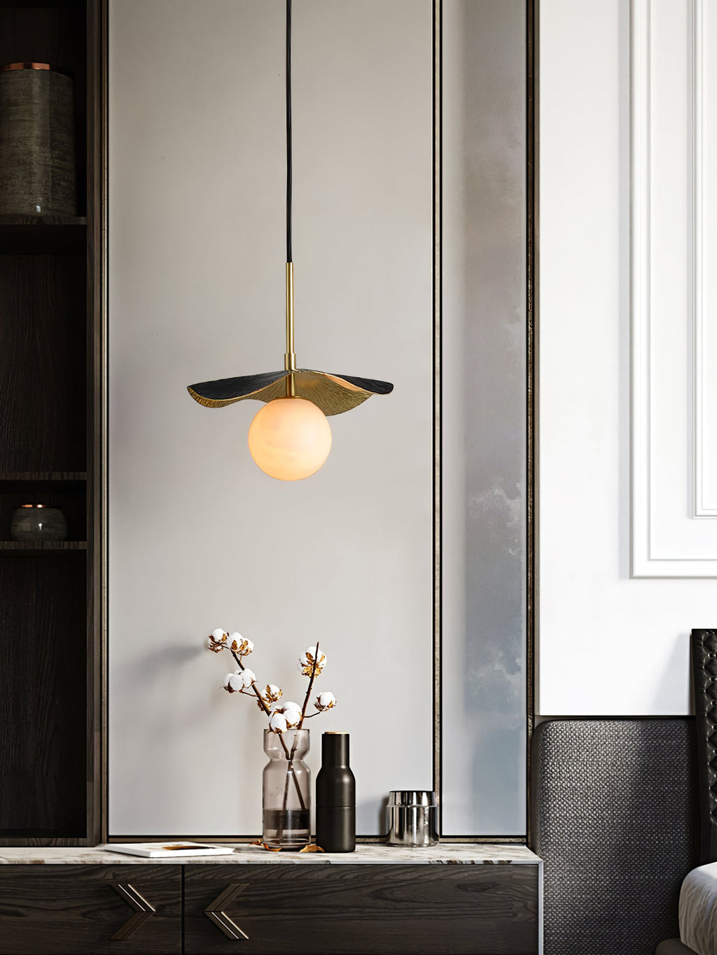 Montera Alabaster Pendant Light