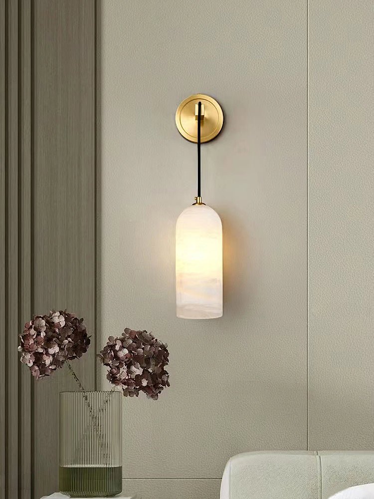 Lampada da Parete Vaelara in Alabastro
