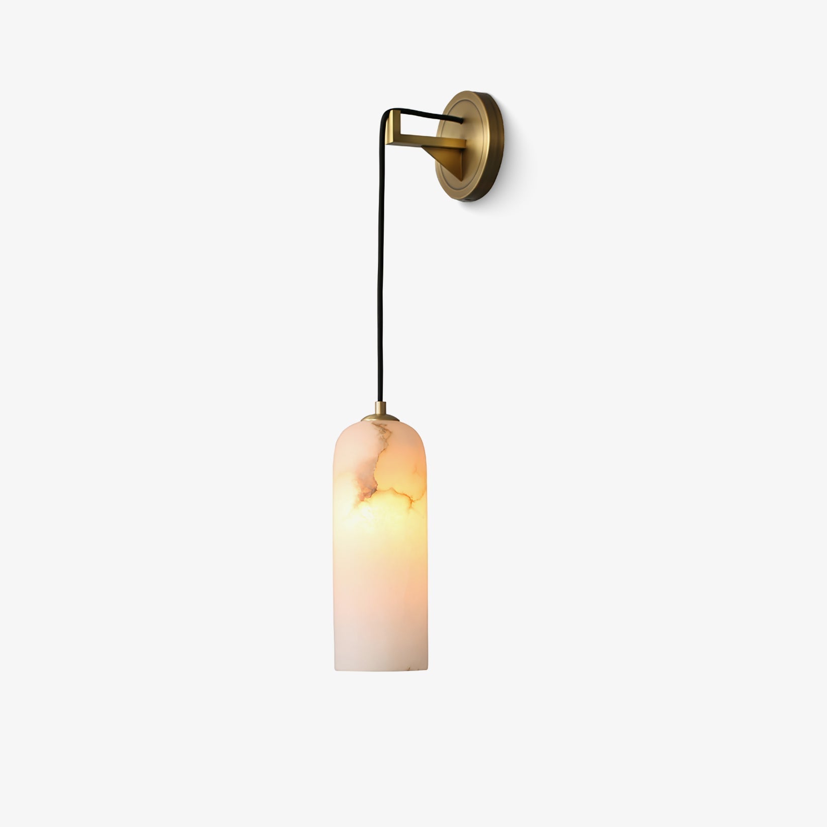 Lampada da Parete Vaelara in Alabastro