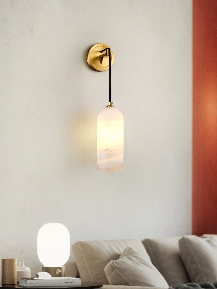 Lampada da Parete Vaelara in Alabastro