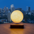 Moon Float – Lampada Lunare Levitante con Base Magnetica e Luce LED