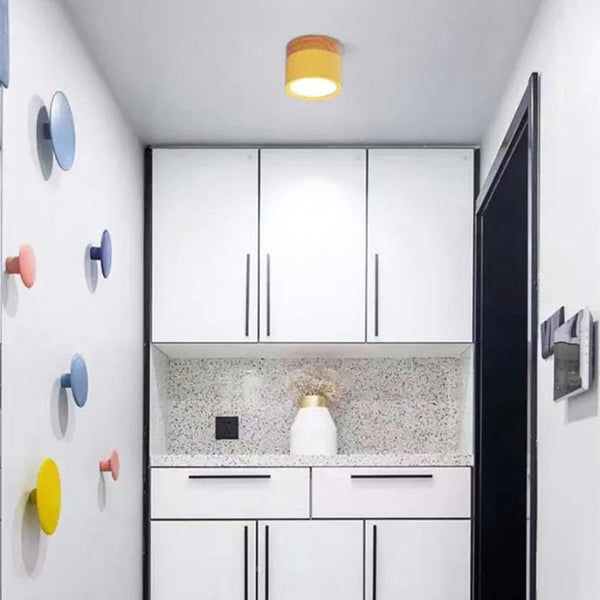 Lampade da soffitto LED a cilindro nordico per corridoi