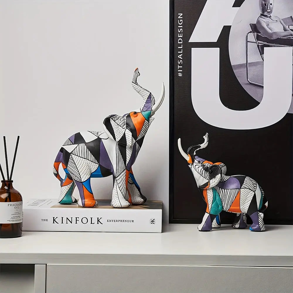 Figura di Elefante Mosaic Majesty
