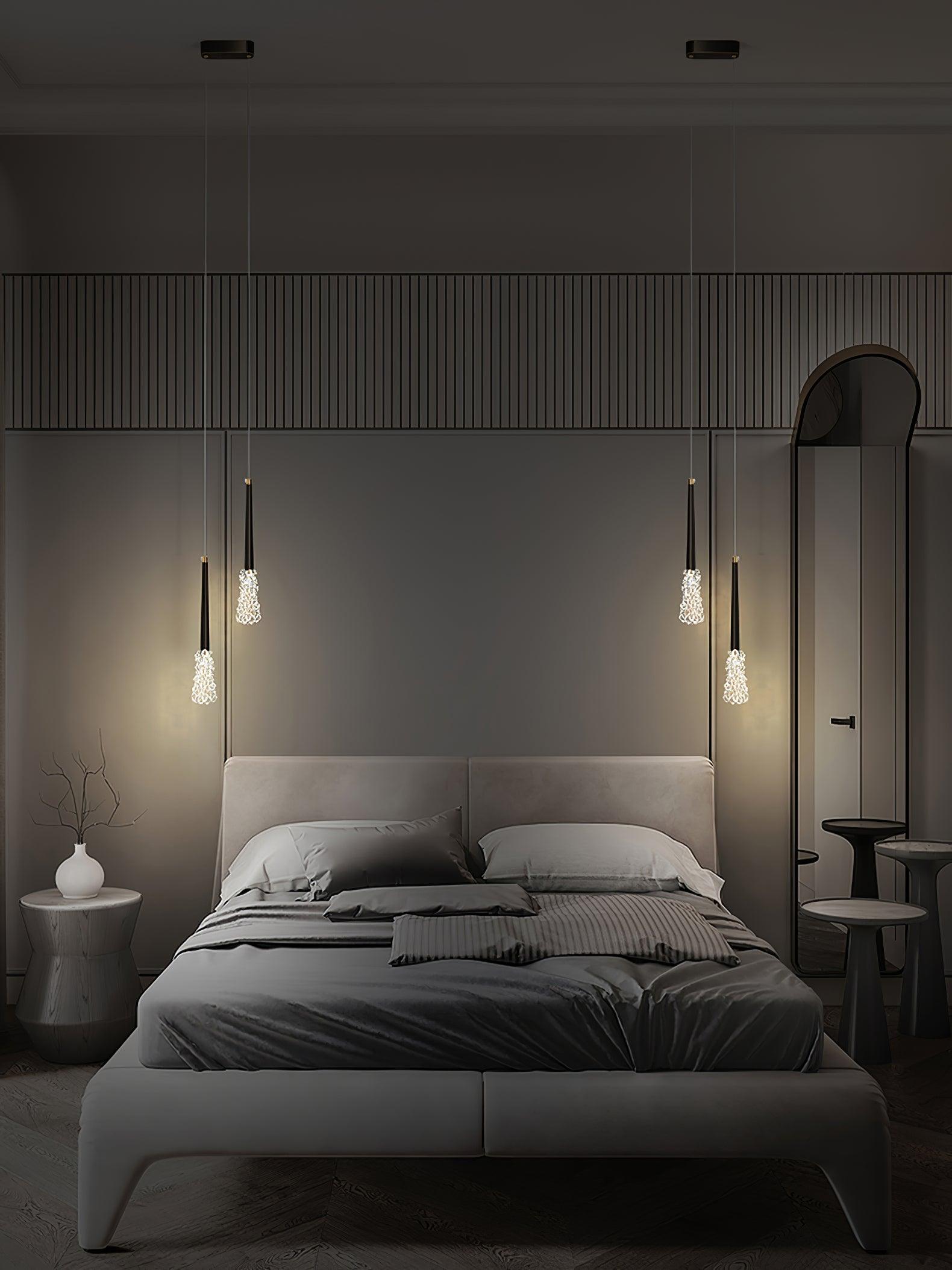 Mozzi Lux Lampadario a Sospensione Moderno in Cristallo