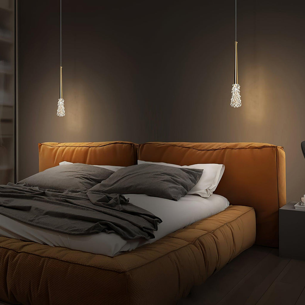 Mozzi Lux Lampadario a Sospensione Moderno in Cristallo
