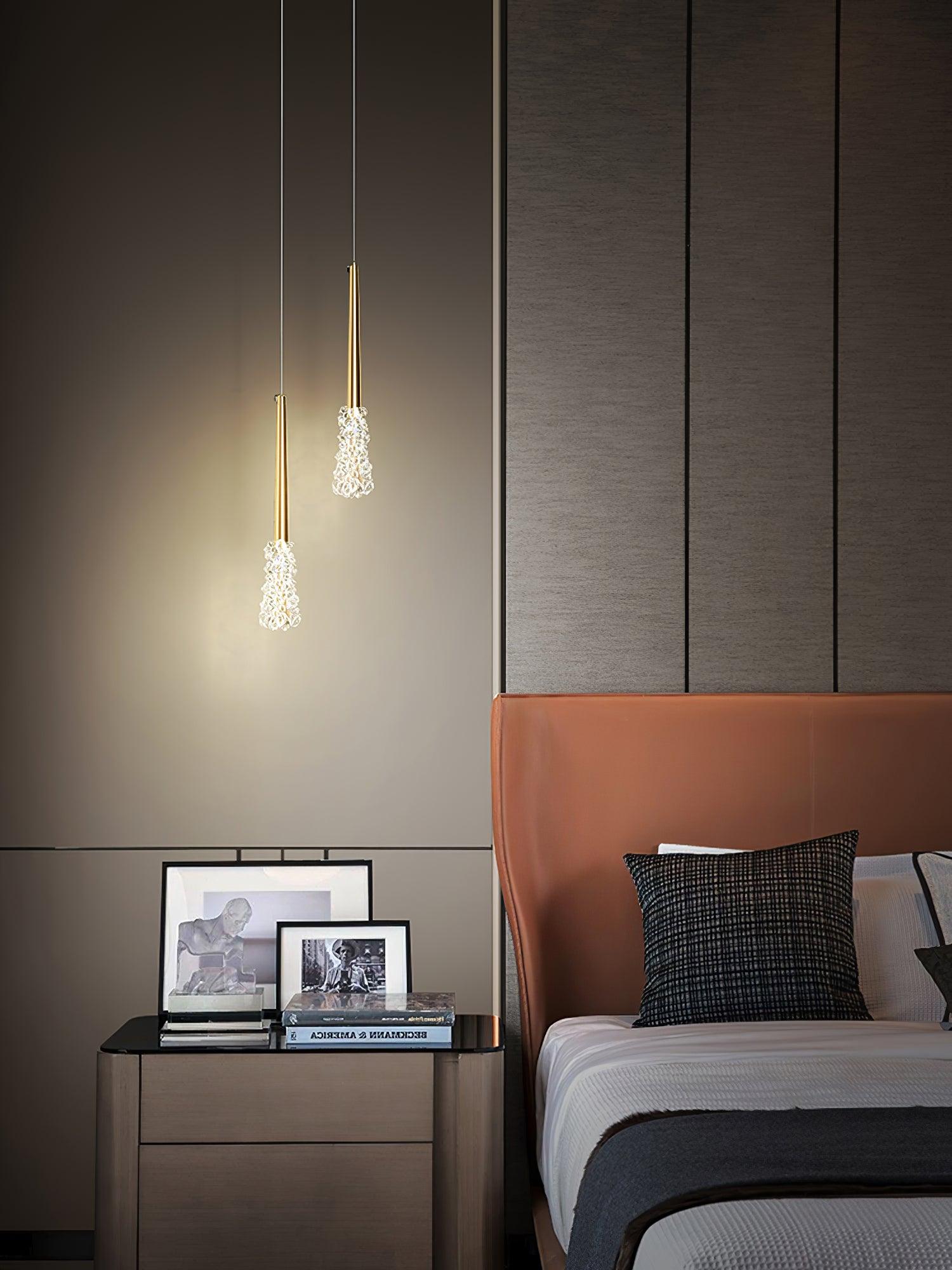 Mozzi Lux Lampadario a Sospensione Moderno in Cristallo