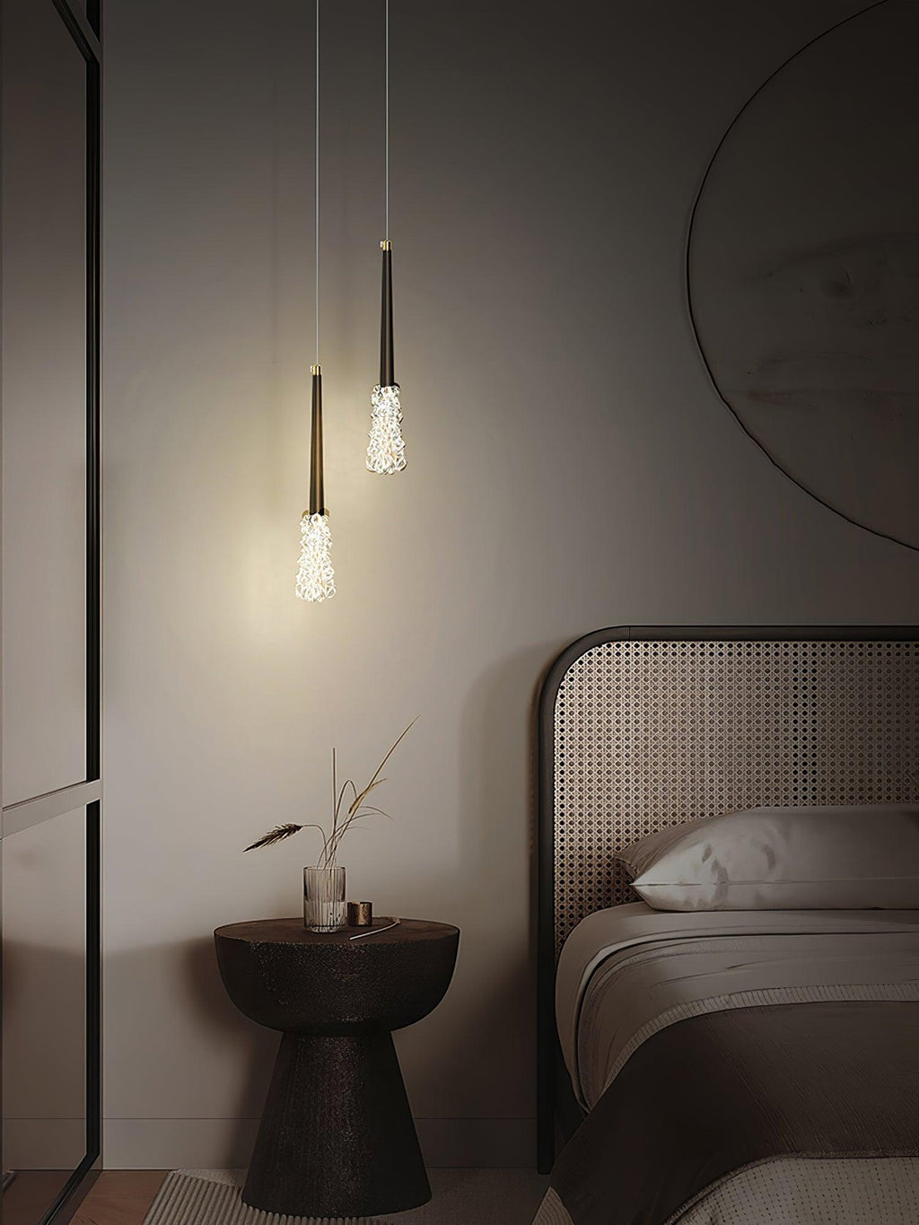 Mozzi Lux Lampadario a Sospensione Moderno in Cristallo