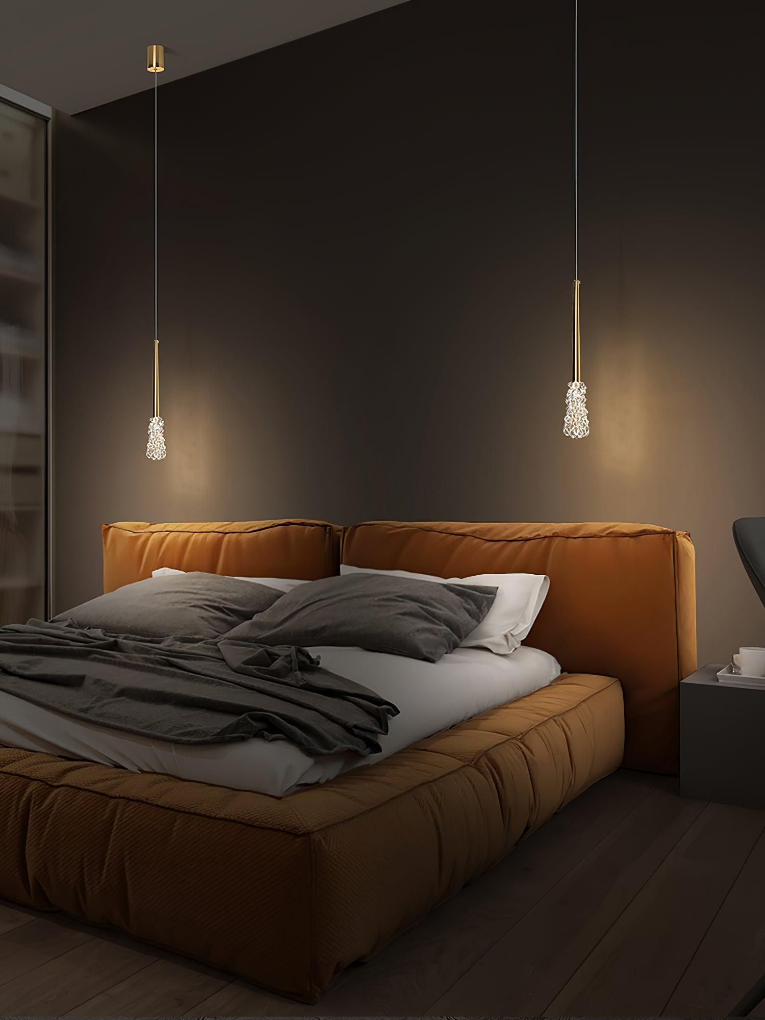 Mozzi Lux Lampadario a Sospensione Moderno in Cristallo