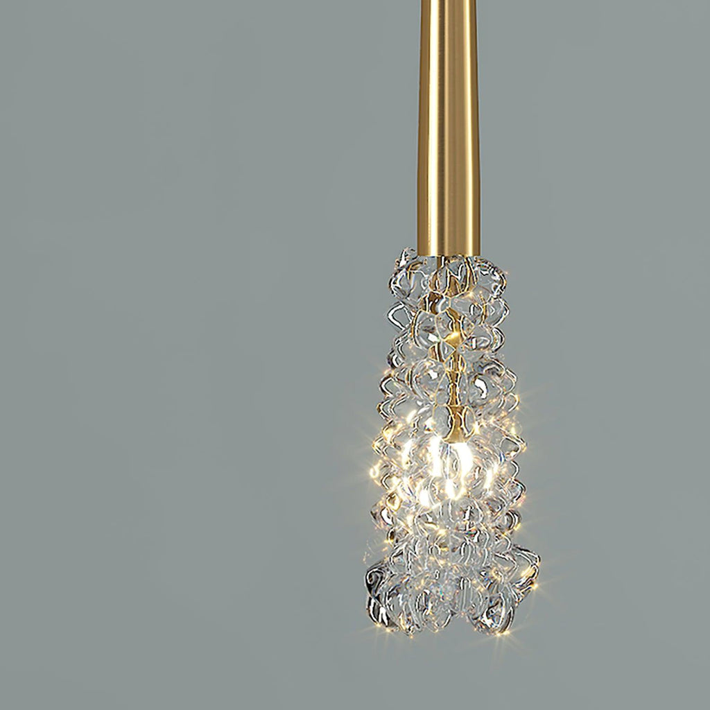 Mozzi Lux Lampadario a Sospensione Moderno in Cristallo