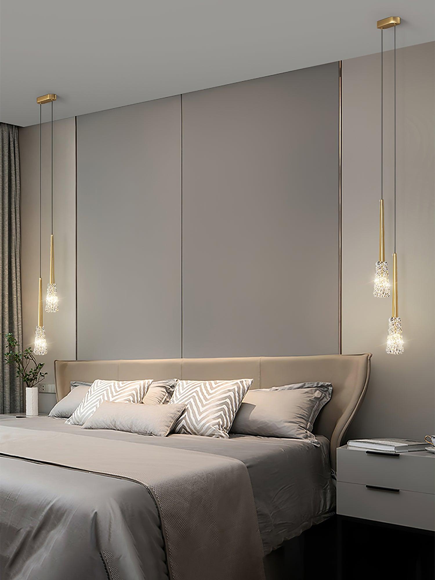 Mozzi Lux Lampadario a Sospensione Moderno in Cristallo