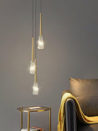 Mozzi Lux Lampadario a Sospensione Moderno in Cristallo