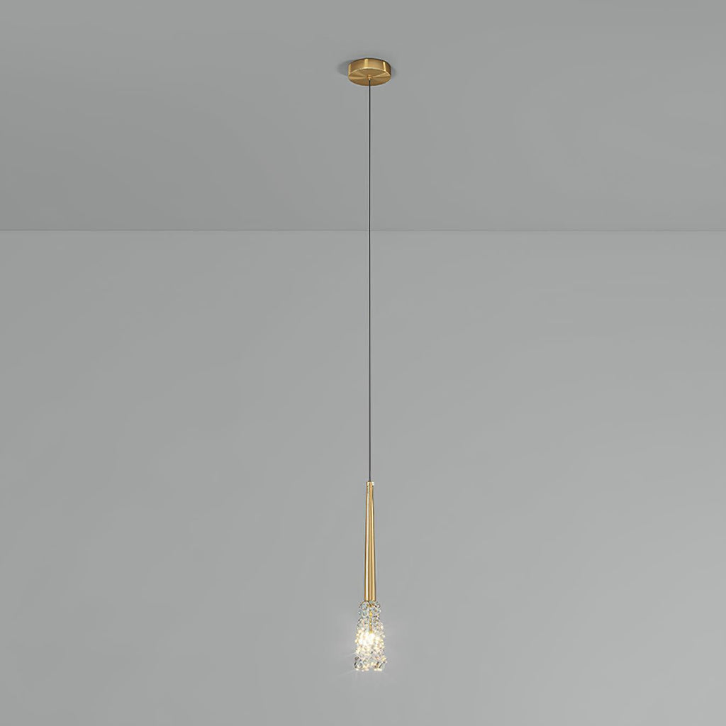 Mozzi Lux Lampadario a Sospensione Moderno in Cristallo