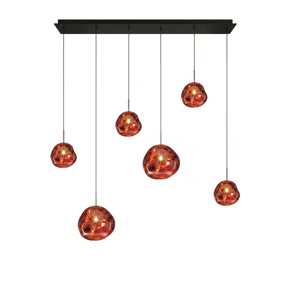 Lampada a sospensione Multi Lava Rotonda