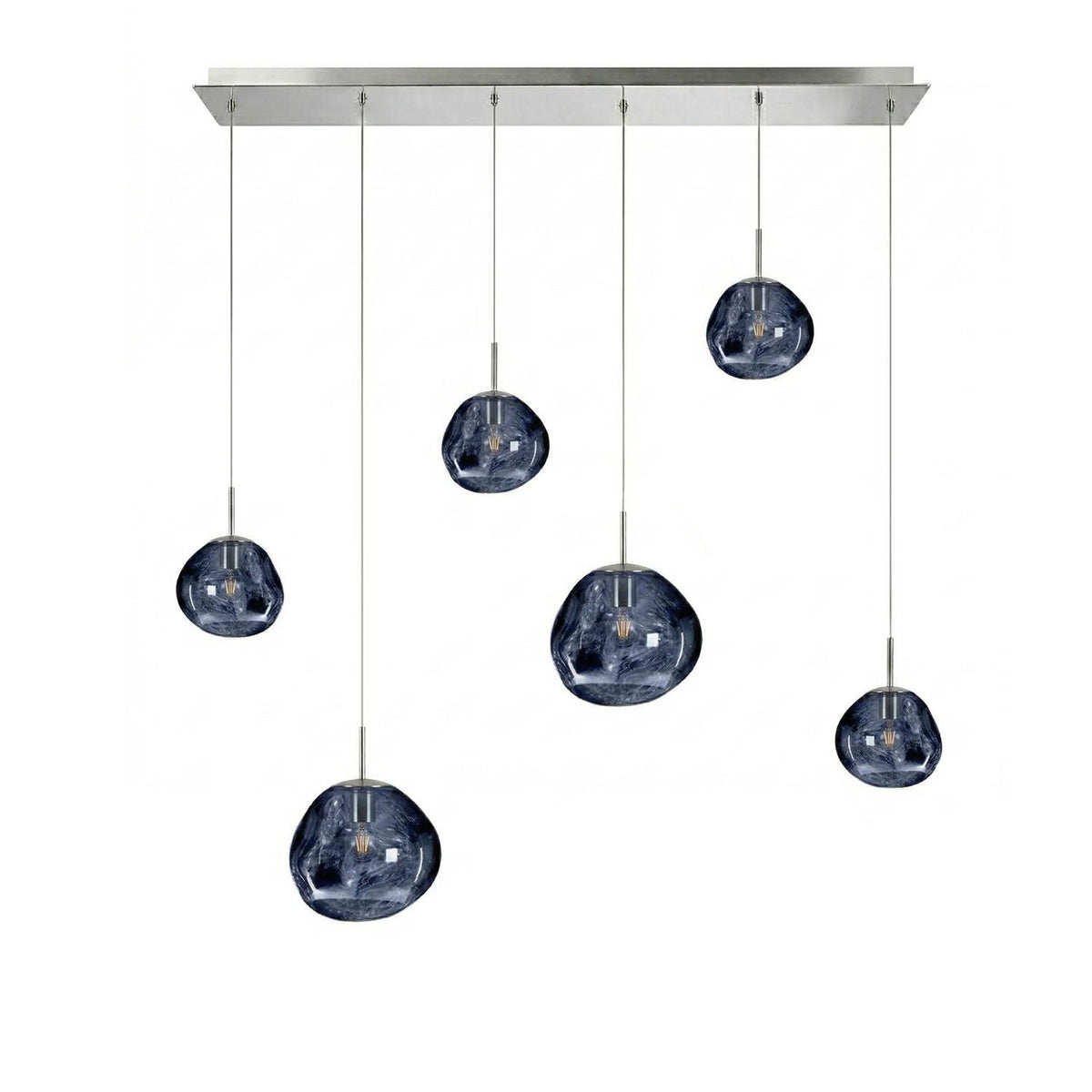Lampada a sospensione Multi Lava Rotonda