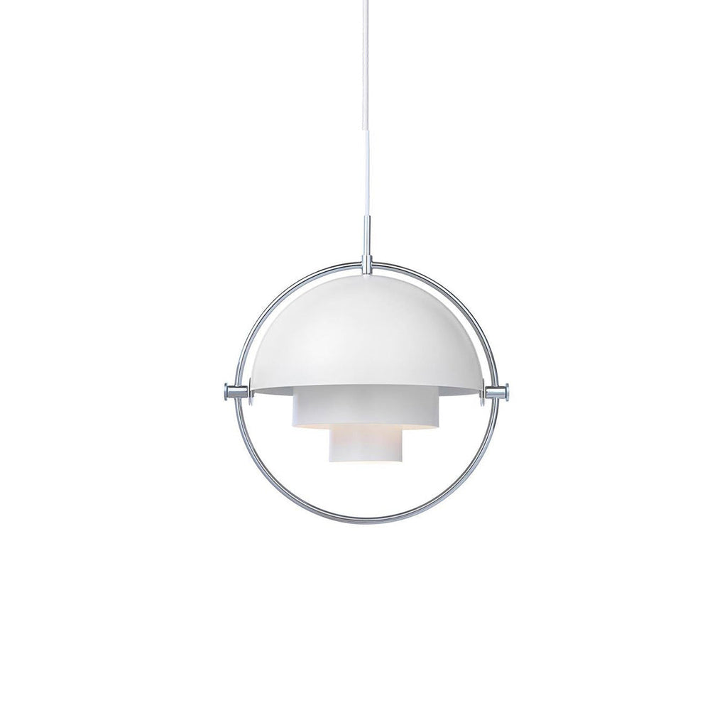 Lampada a sospensione a sfera deformata