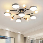 Lampada da Soffitto Moderna a Più Lampadine per Soggiorno