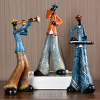 Figurine Musicisti Retro