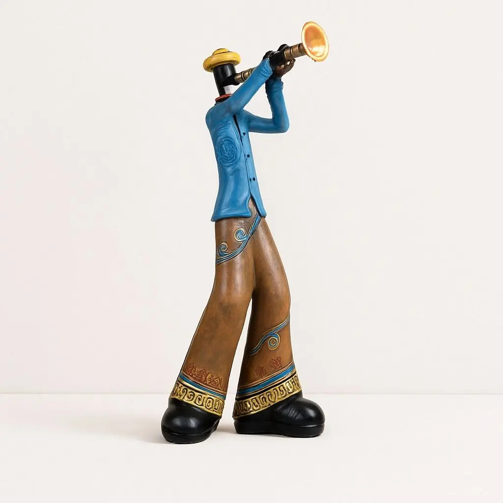Figurine Musicisti Retro