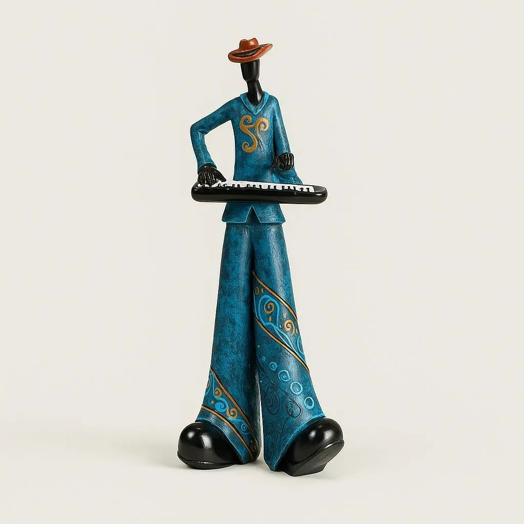 Figurine Musicisti Retro