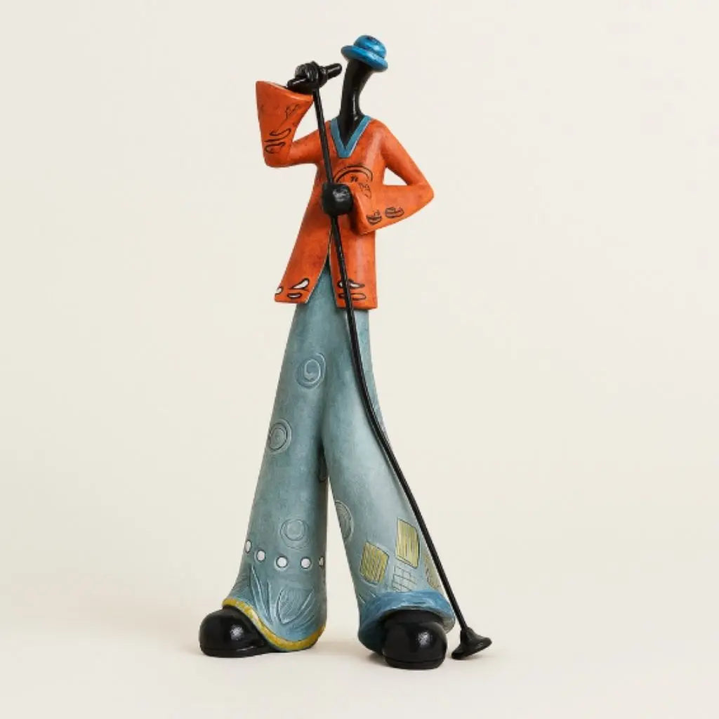 Figurine Musicisti Retro