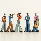 Figurine Musicisti Retro