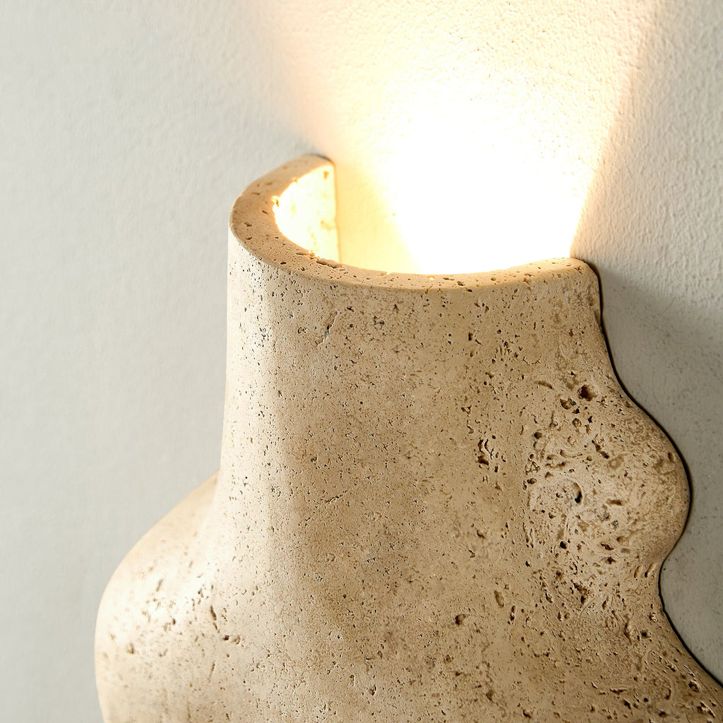 Lampada da Parete Mya in Travertino