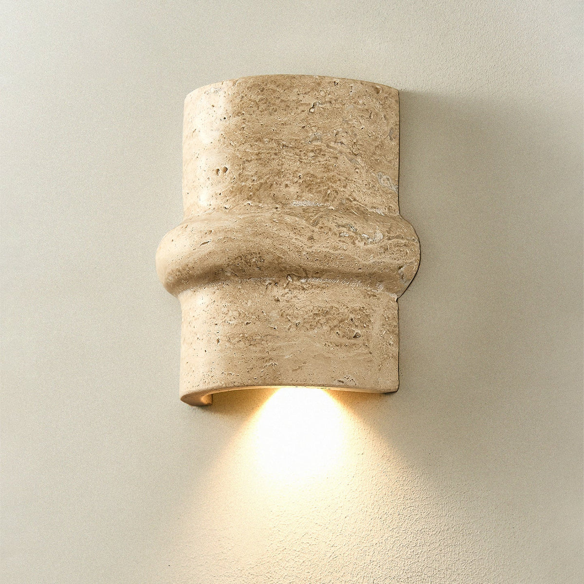 Lampada da Parete Mya in Travertino
