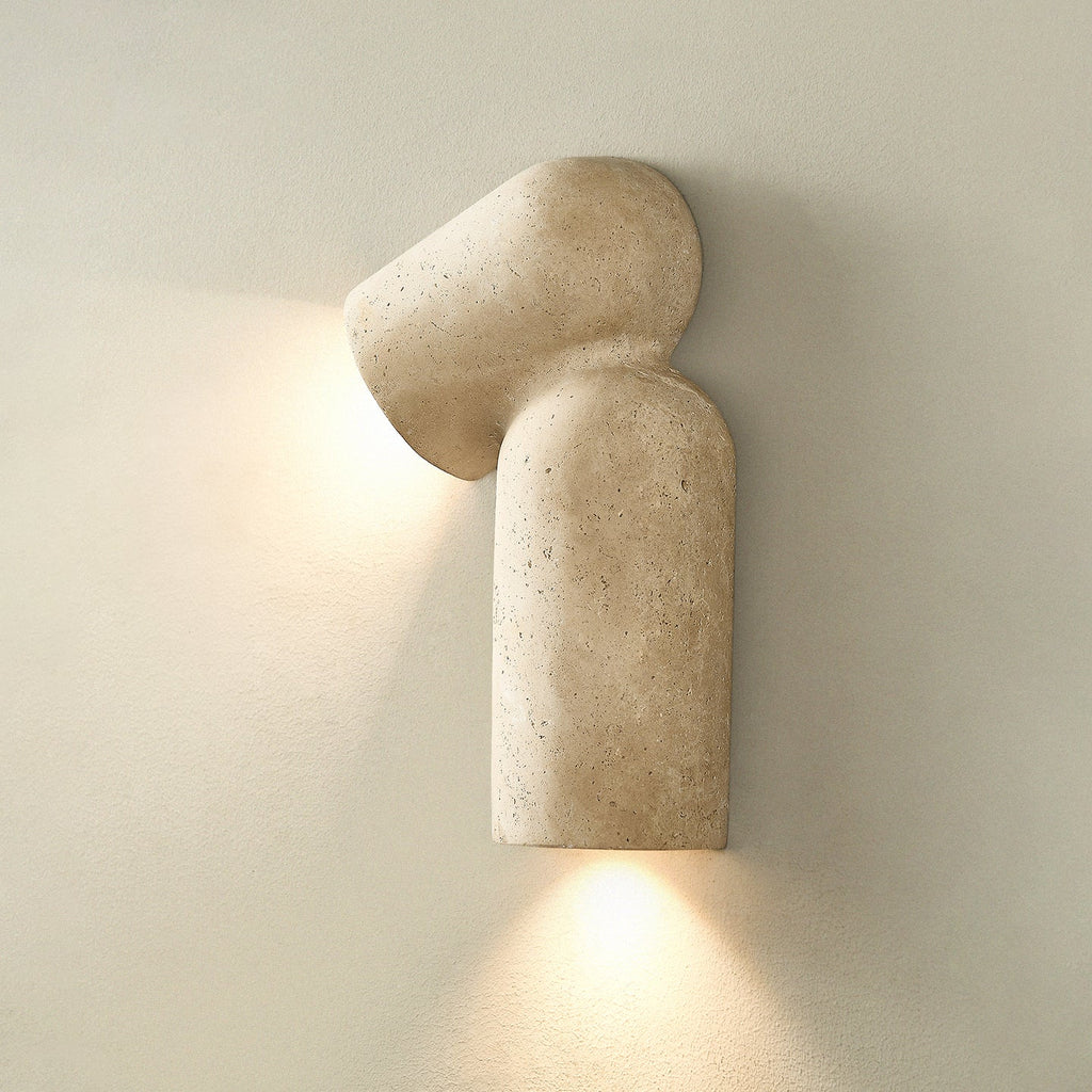 Lampada da Parete Mya in Travertino