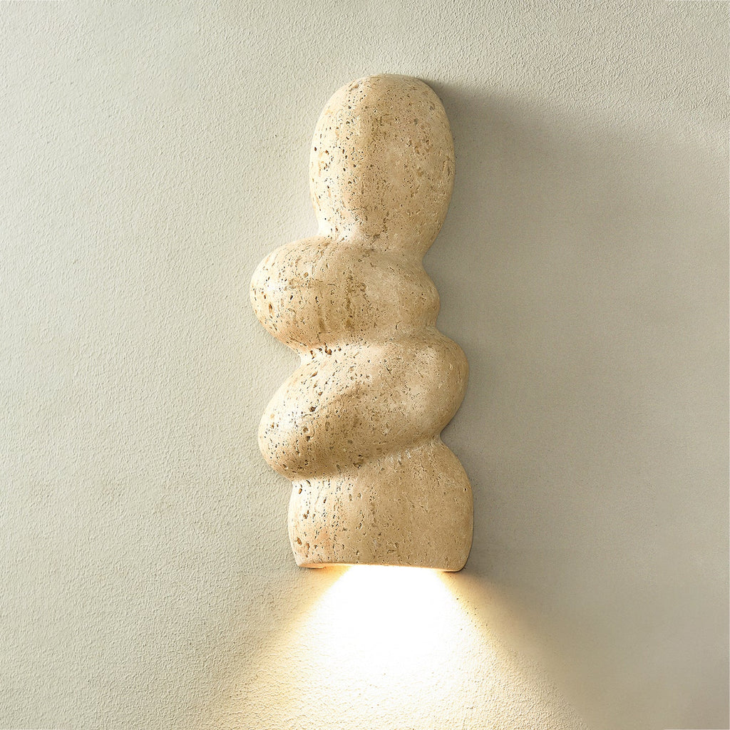 Lampada da Parete Mya in Travertino