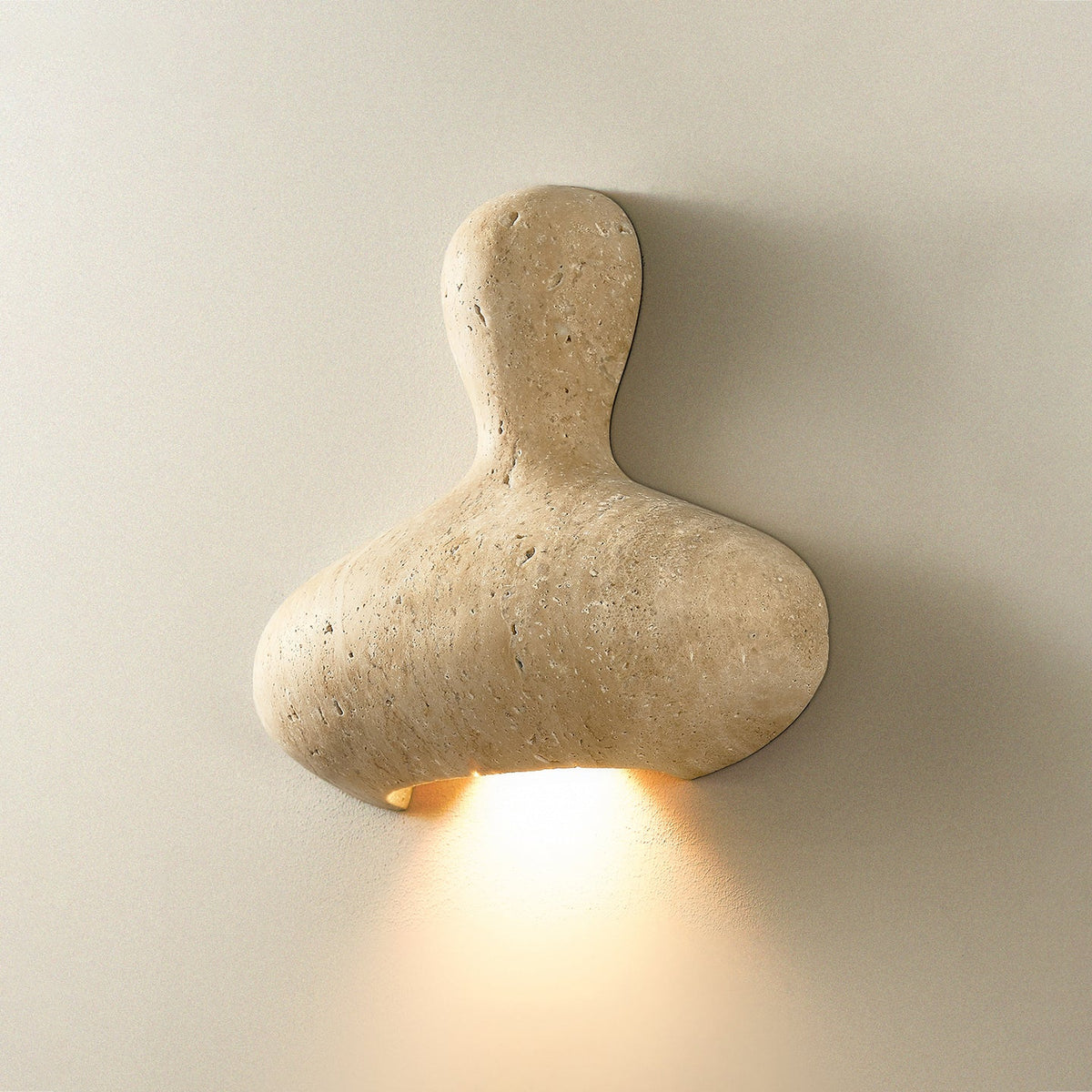 Lampada da Parete Mya in Travertino