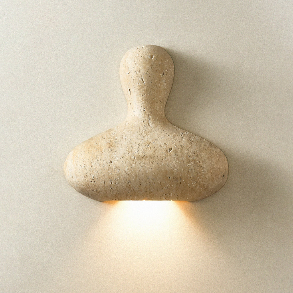 Lampada da Parete Mya in Travertino