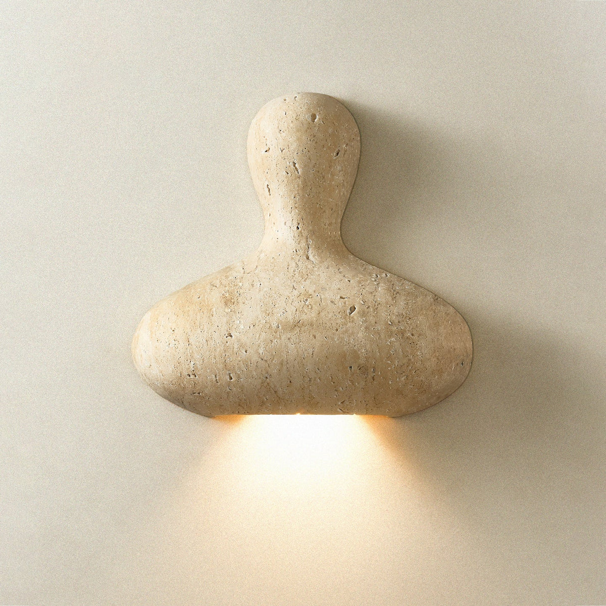 Lampada da Parete Mya in Travertino