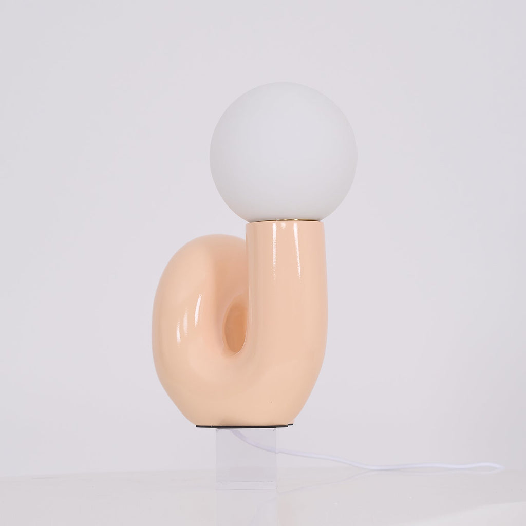 Lampada da Tavolo Giocosa a Forma di N