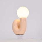 Lampada da Tavolo Giocosa a Forma di N