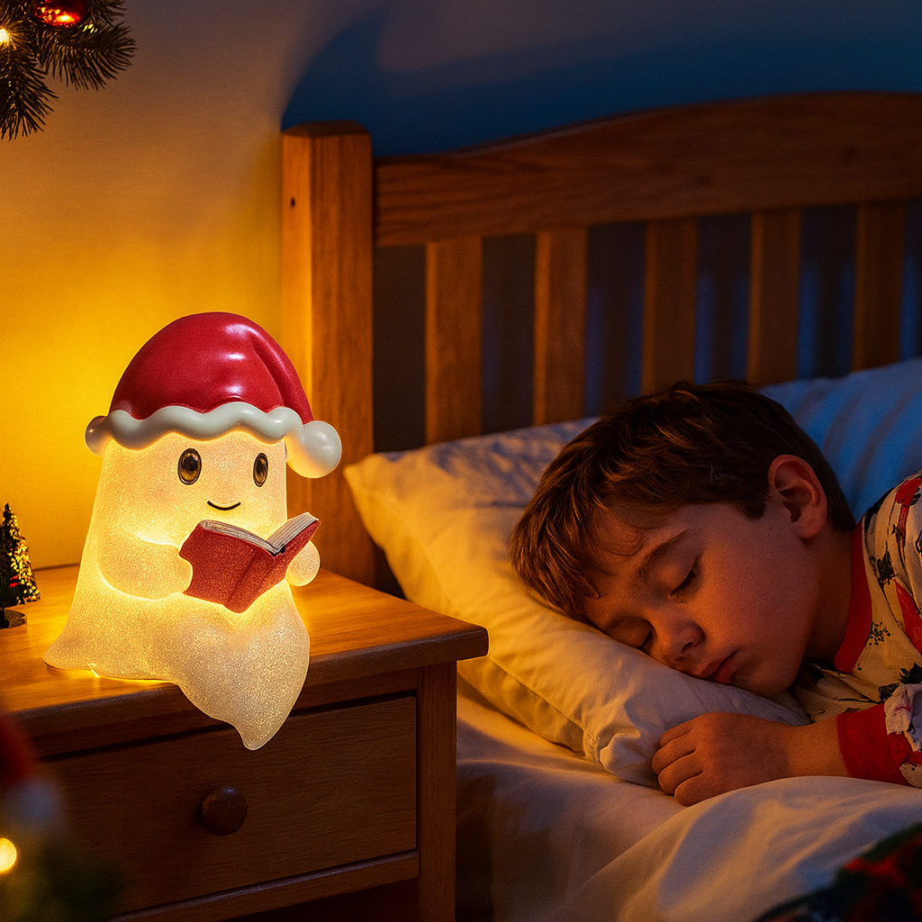Figura Natalizia LED – Illuminazione Decorativa di Natale con Design Giocoso