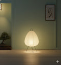 Lampada in Carta Nari – Luce da Tavolo LED Moderna con Luce Calda