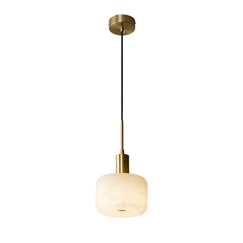 Lampada a sospensione piccola in Alabastro Naturale