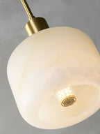 Lampada a sospensione piccola in Alabastro Naturale