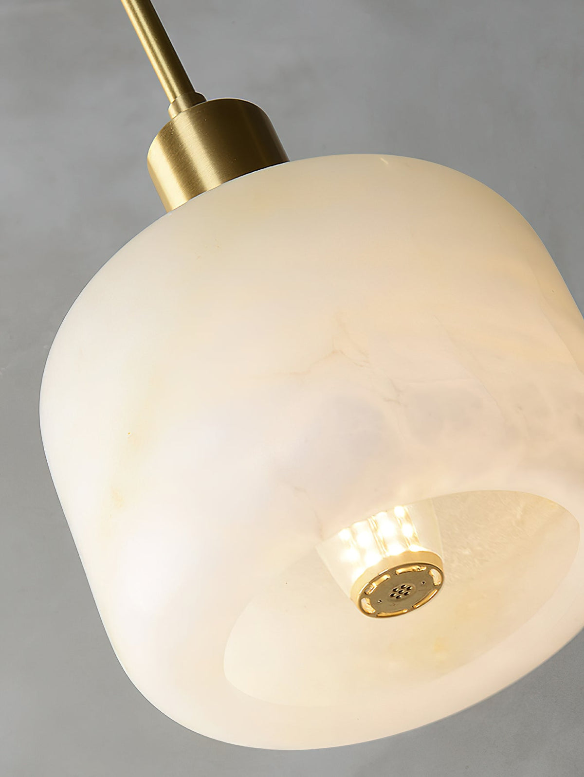 Lampada a sospensione piccola in Alabastro Naturale