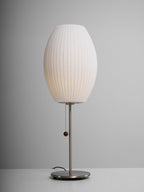 Lampada da Tavolo Bubble in Seta Finta