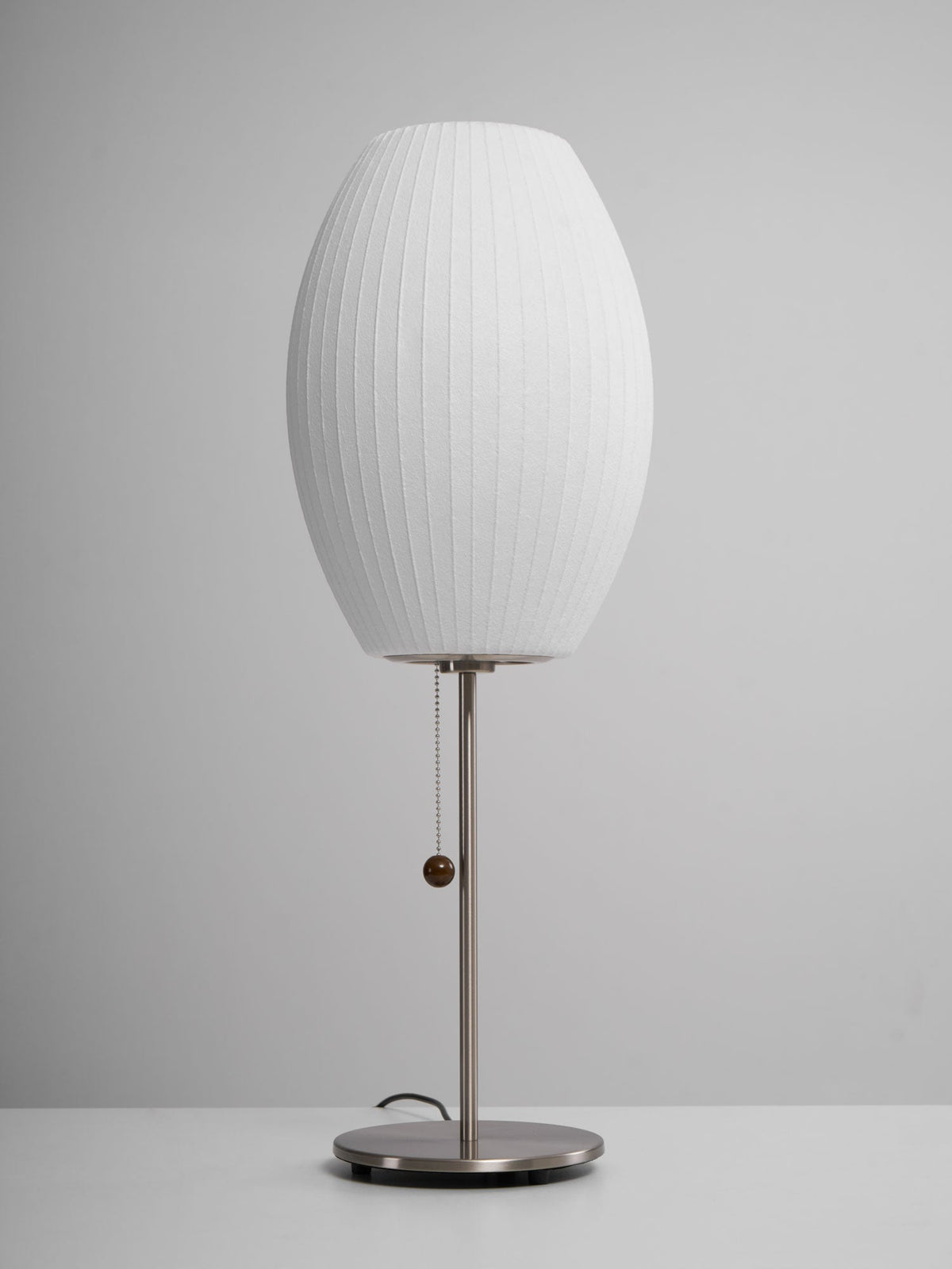 Lampada da Tavolo Bubble in Seta Finta