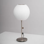 Lampada da Tavolo Bubble in Seta Finta