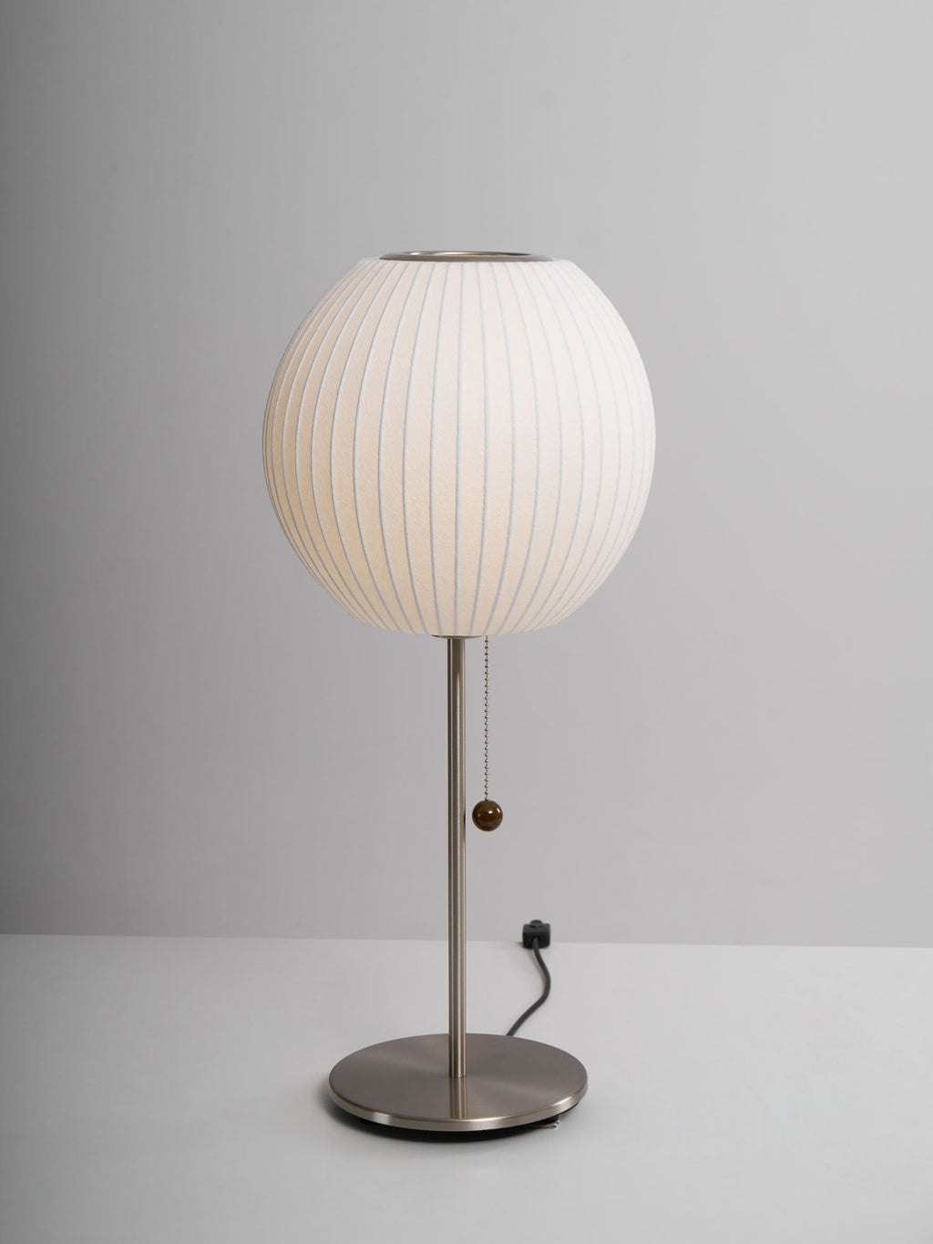 Lampada da Tavolo Bubble in Seta Finta