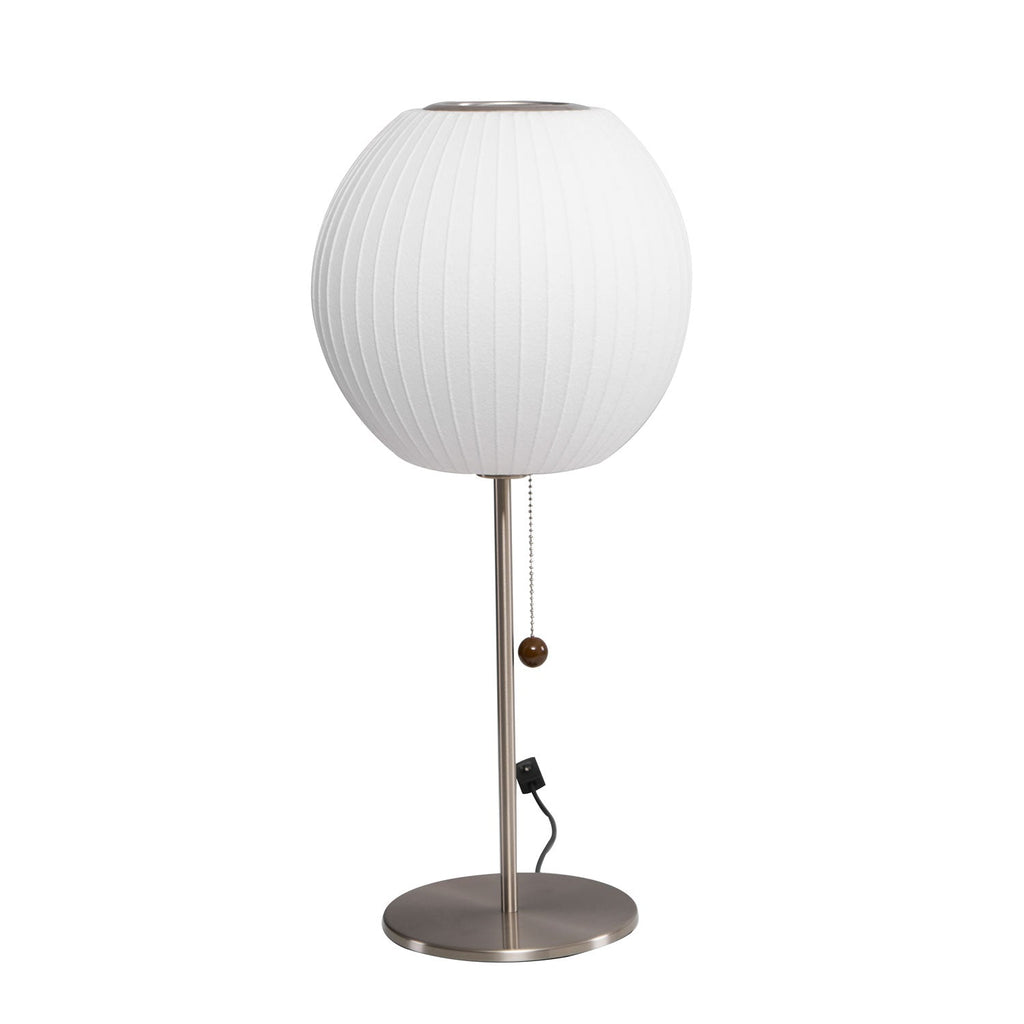 Lampada da Tavolo Bubble in Seta Finta