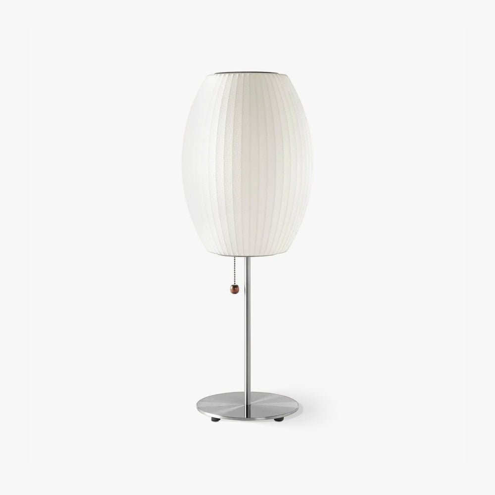 Lampada da Tavolo Bubble in Seta Finta