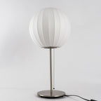 Lampada da Tavolo Bubble in Seta Finta