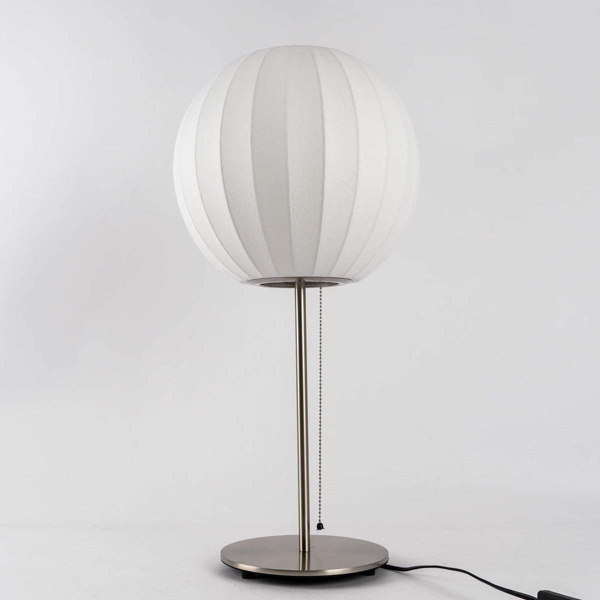 Lampada da Tavolo Bubble in Seta Finta