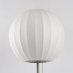 Lampada da Tavolo Bubble in Seta Finta